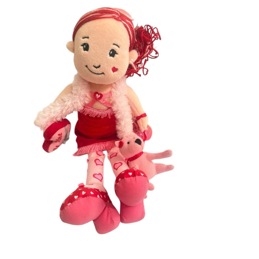 LIMITED EDITION GROOVY GIRLS VALENTINES DAY 2006 VIVICA PLUSH DOLL & DOG NWT HTF